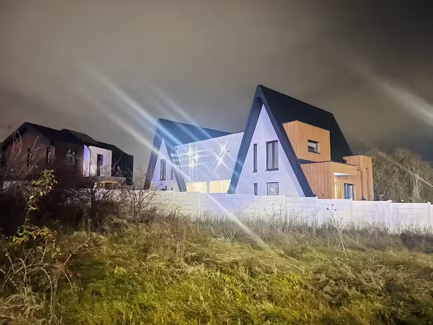 AGrey Aframe Residence Villas