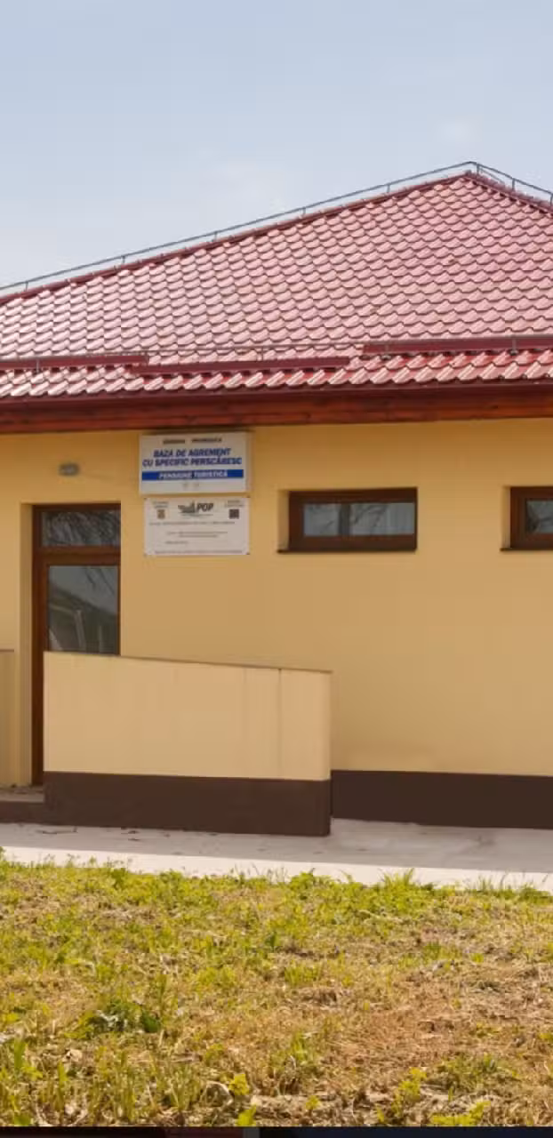 Bază de agrement cu specific pescăresc