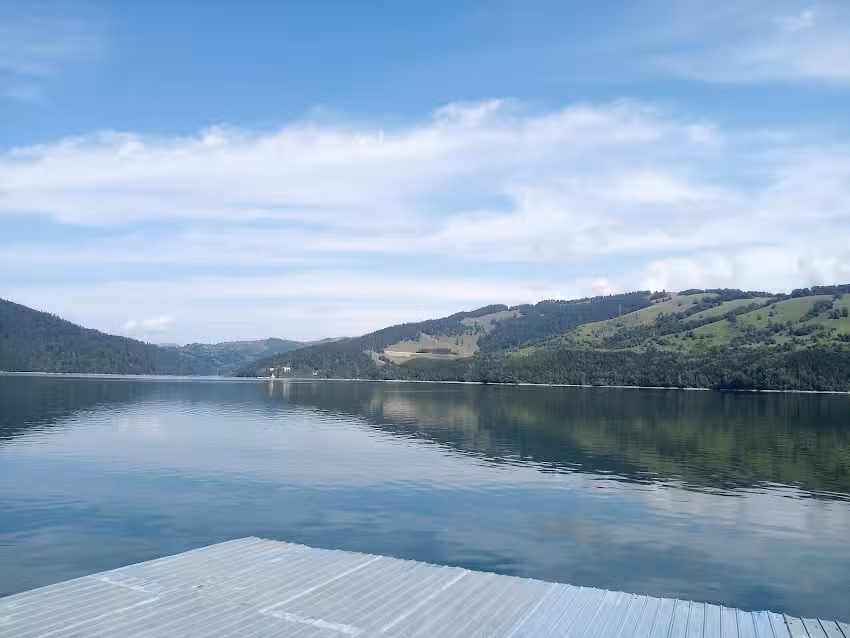 Bicaz Lake Floating House