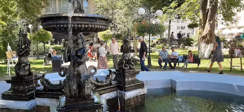 Mermaids’ Fountain. Fântâna sirenelor. 1898.