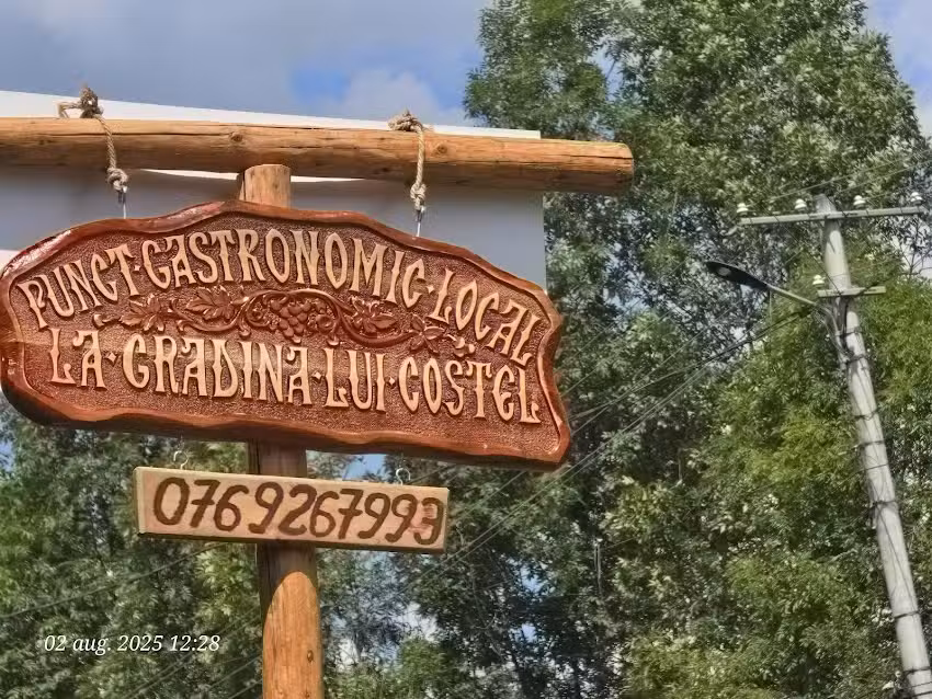 Punct local gastronomic” La Grădina lu’ Costel”
