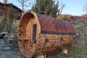 Sauna si ciubăr de baie